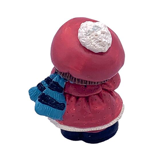 1996 Hallmark Merry Miniatures Bashful Mistletoe Premiere Event Ornament Set - Picture 9 of 12